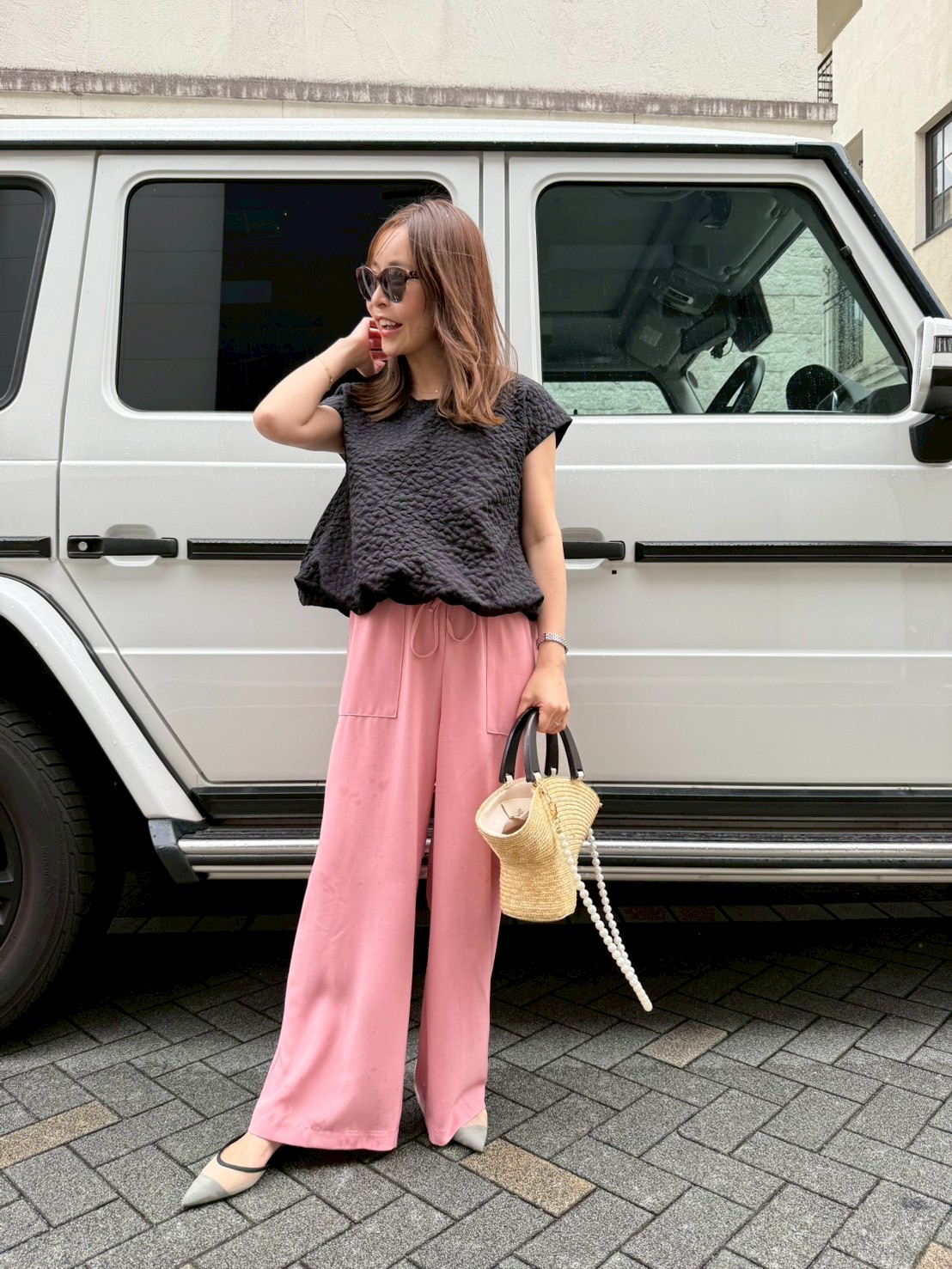 【さらっとエアリーワイドパンツ(kk2505-1-0572)】