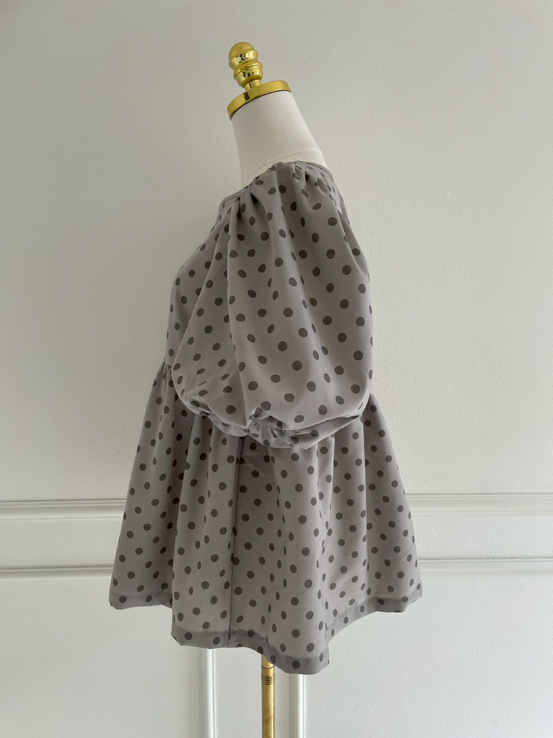 ★3/27New★バルーンスリーブペプラムブラウス(sd2240) ■ノベルティ対象商品■