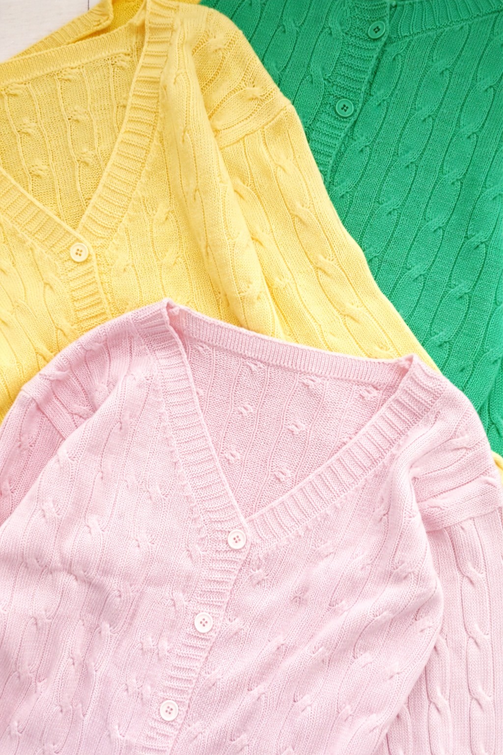 CANDYケーブル編みルーズカーデ(kk2604-7)