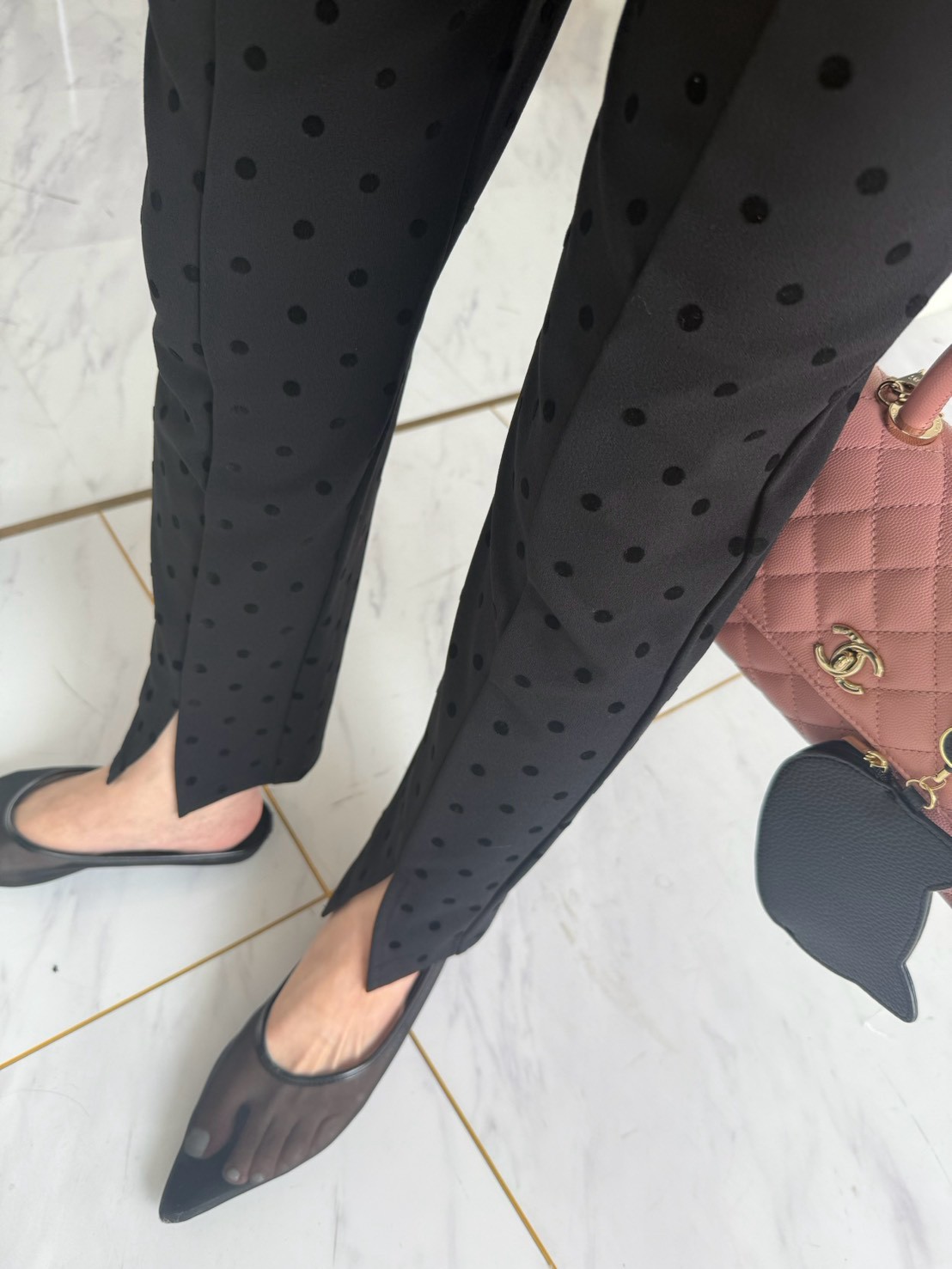 ＼3日間限定PRICE!!今だけ4,495円!!／8/3まで!!【DOT 美脚見せ -5キロパンツ】(aj063) ☆ノベルティ対象商品☆