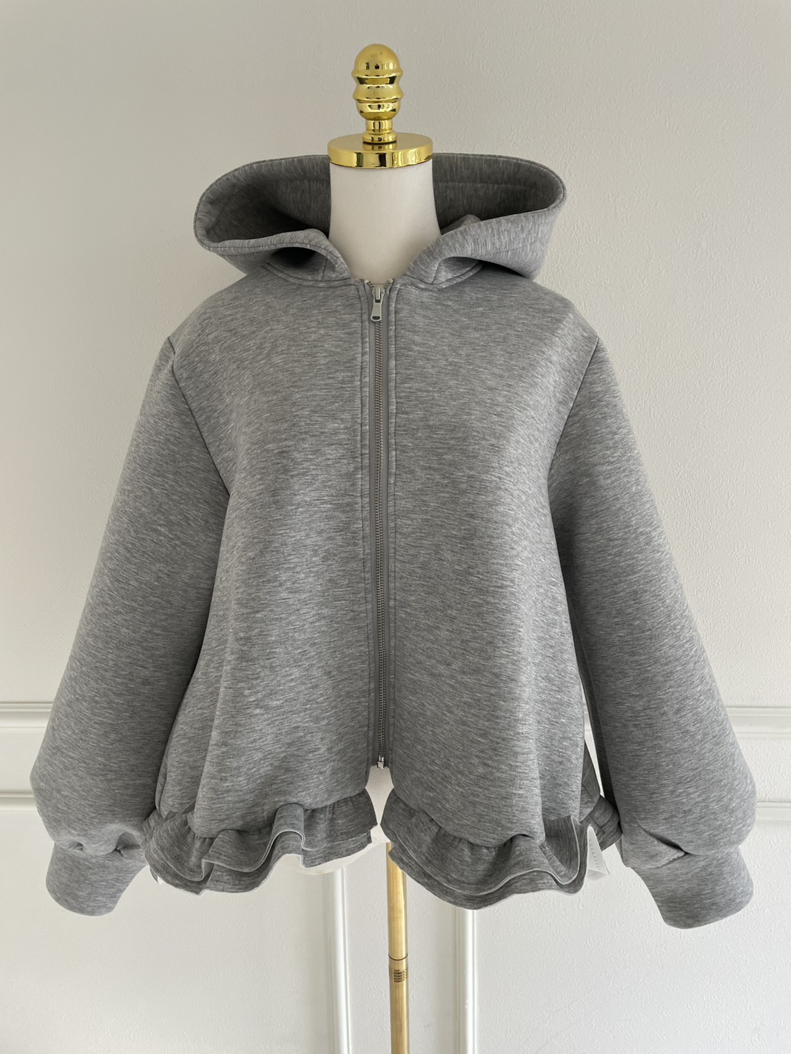 ボンディングフリルパーカー(aj029)TH