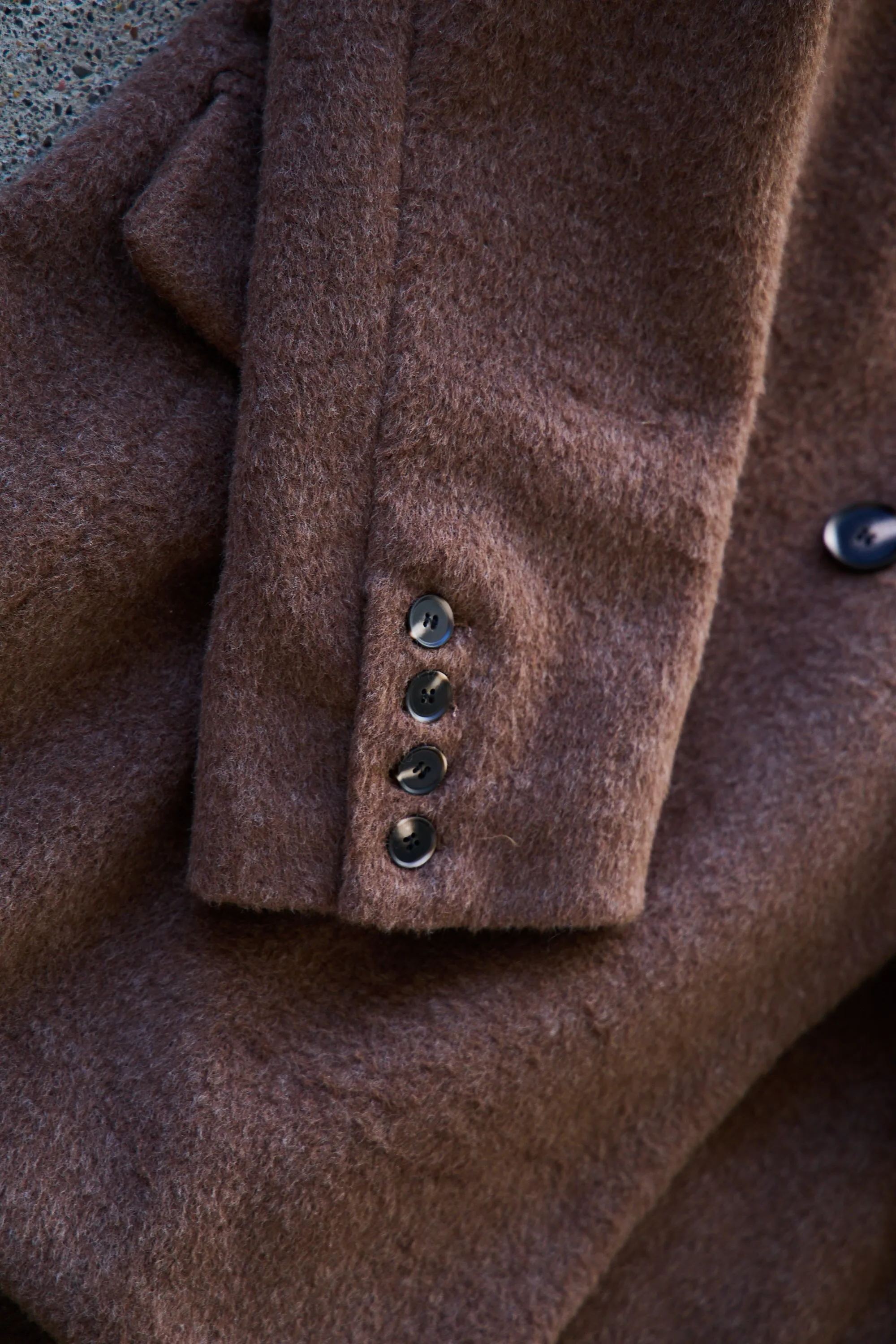 えりか様みく様コラボ【シャギー テーラードオーバーコート(kbm593)】メール便OK