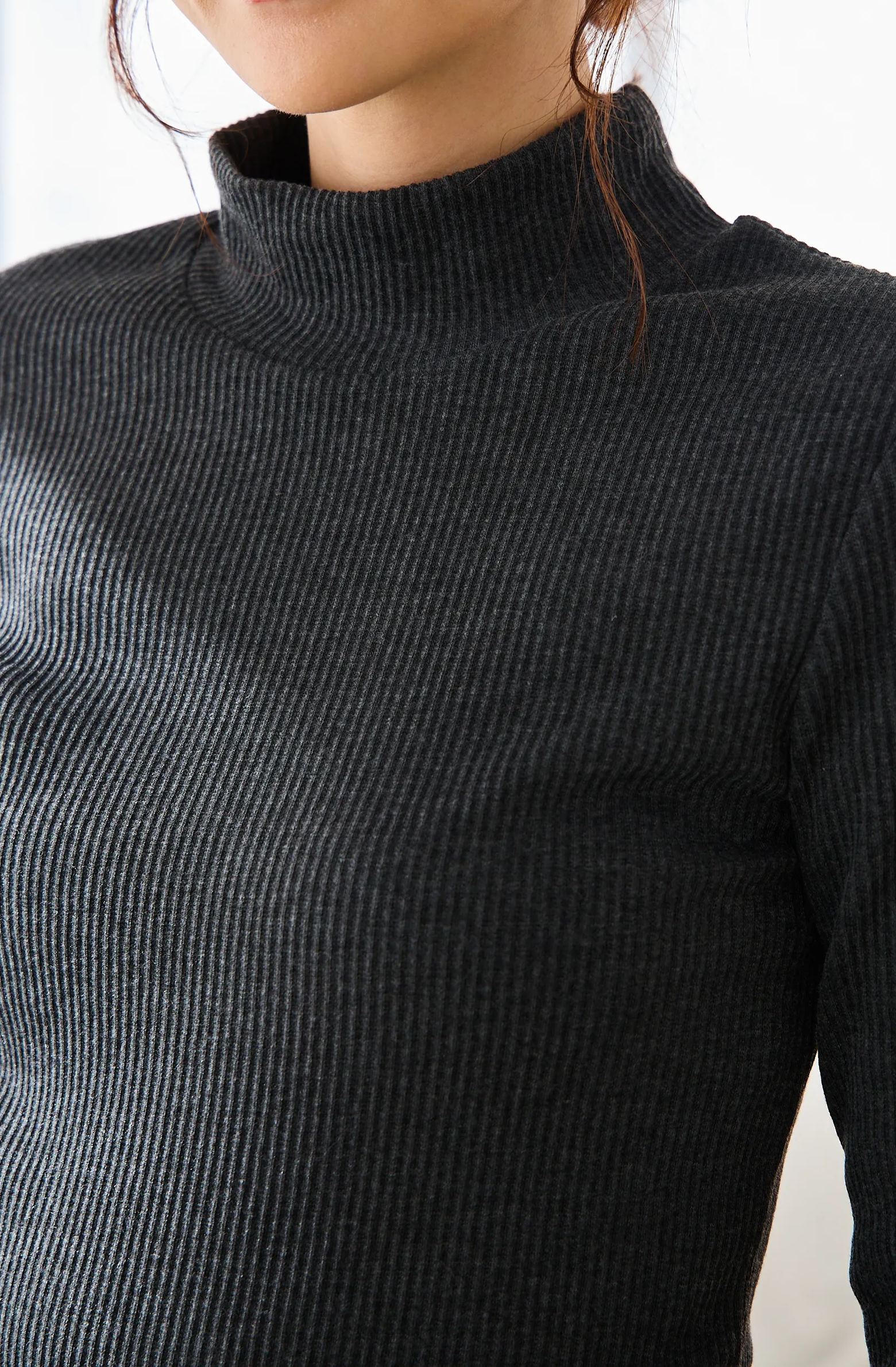 袖リボンリブカットソー(kbm591)