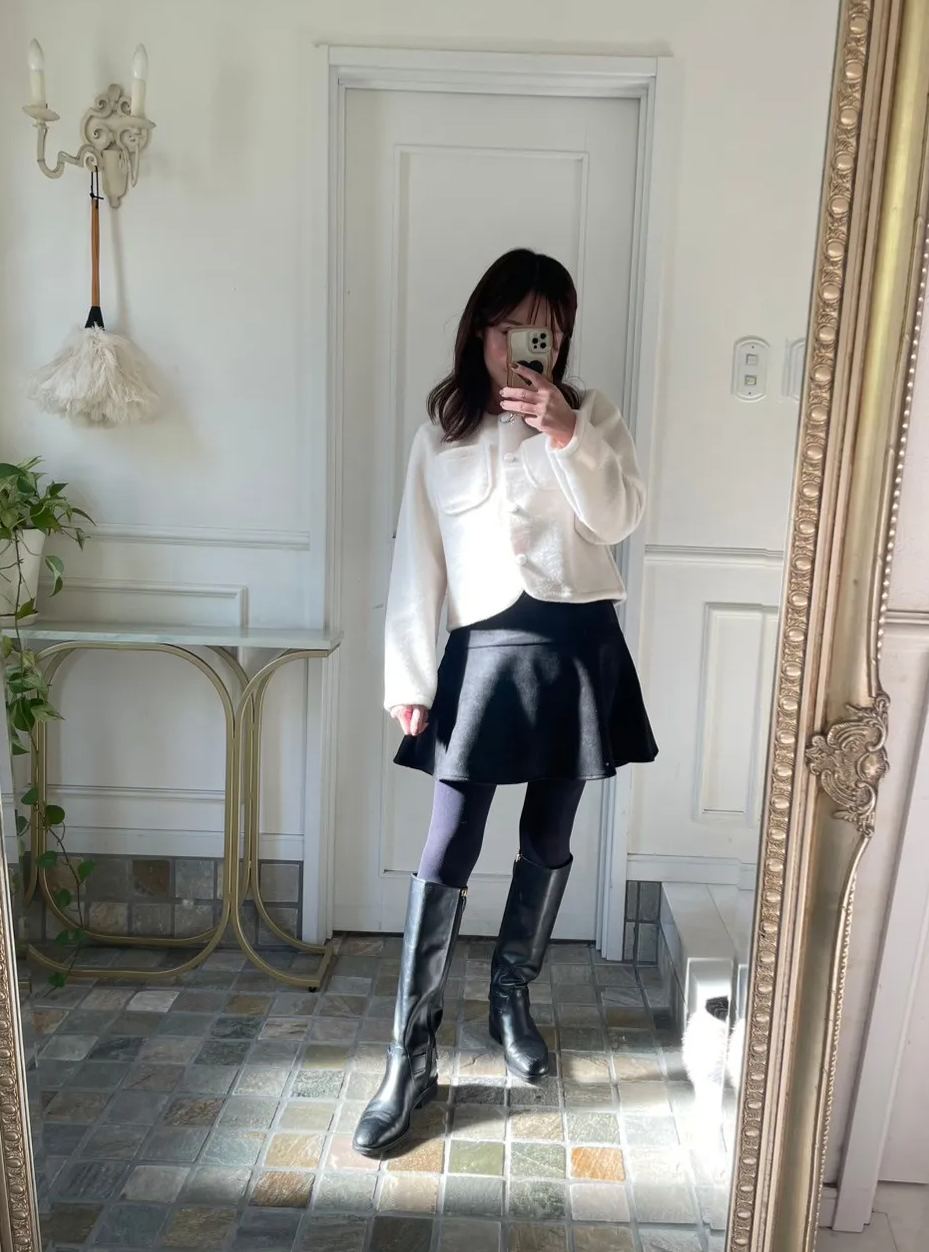 【ふわもこジャケットトップス(kk0001)】TH