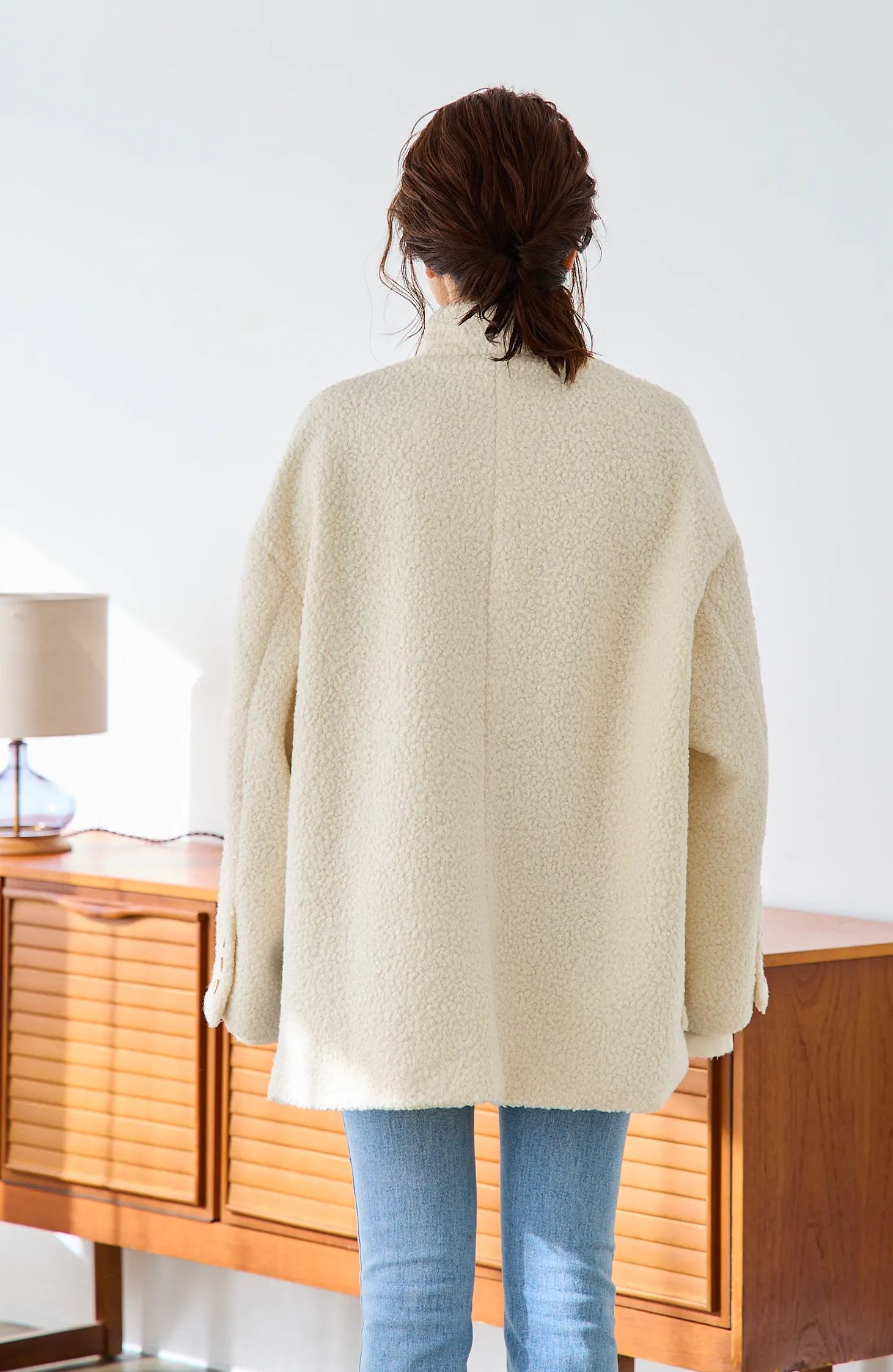 【ブークレー　オーバーサイズジャケットコート(kbm590)】メール便OK