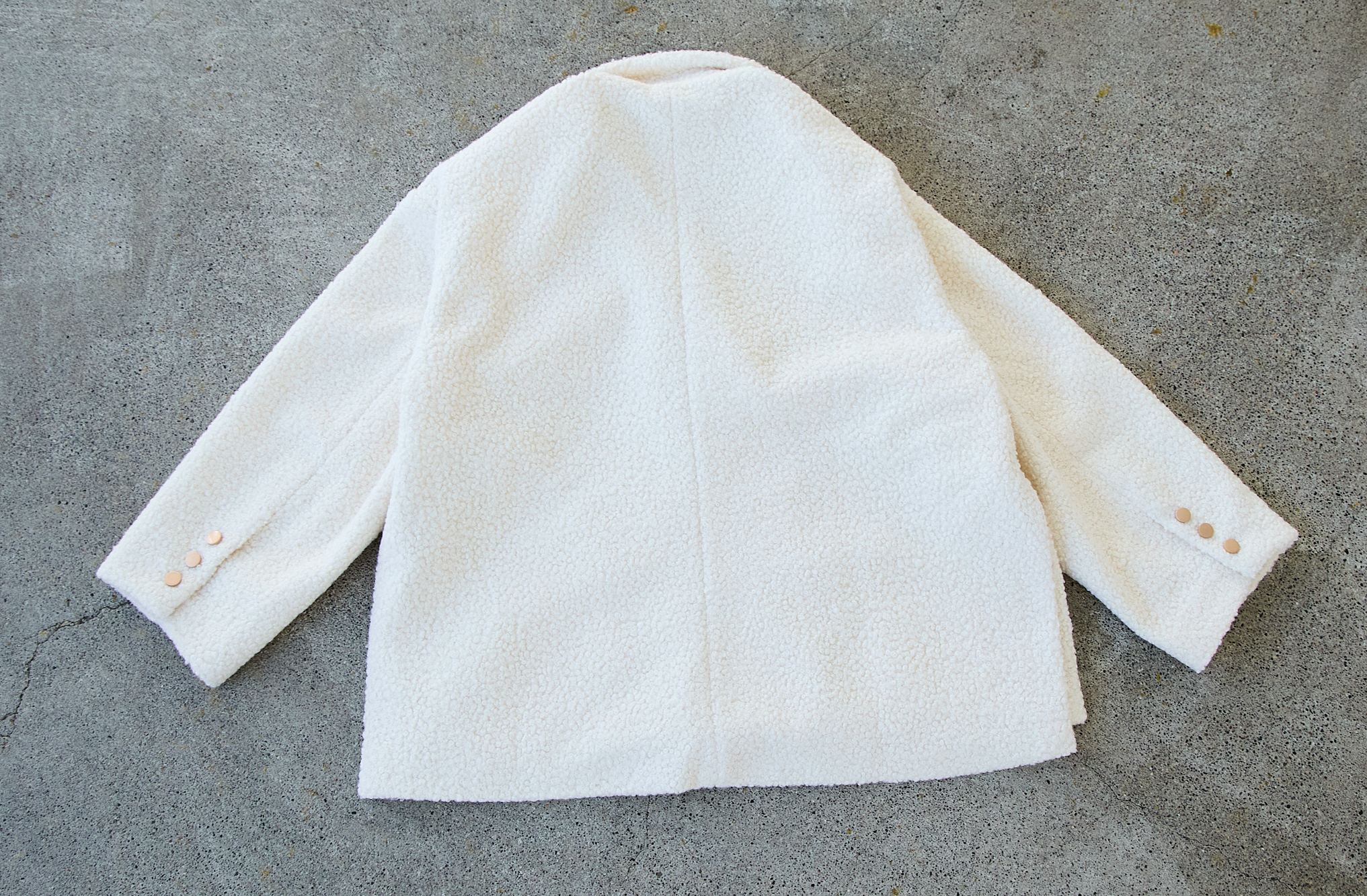 【ブークレー　オーバーサイズジャケットコート(kbm590)】メール便OK