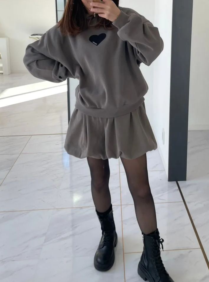 【インパン付きバルーンスカート(myu1205)】メール便OK