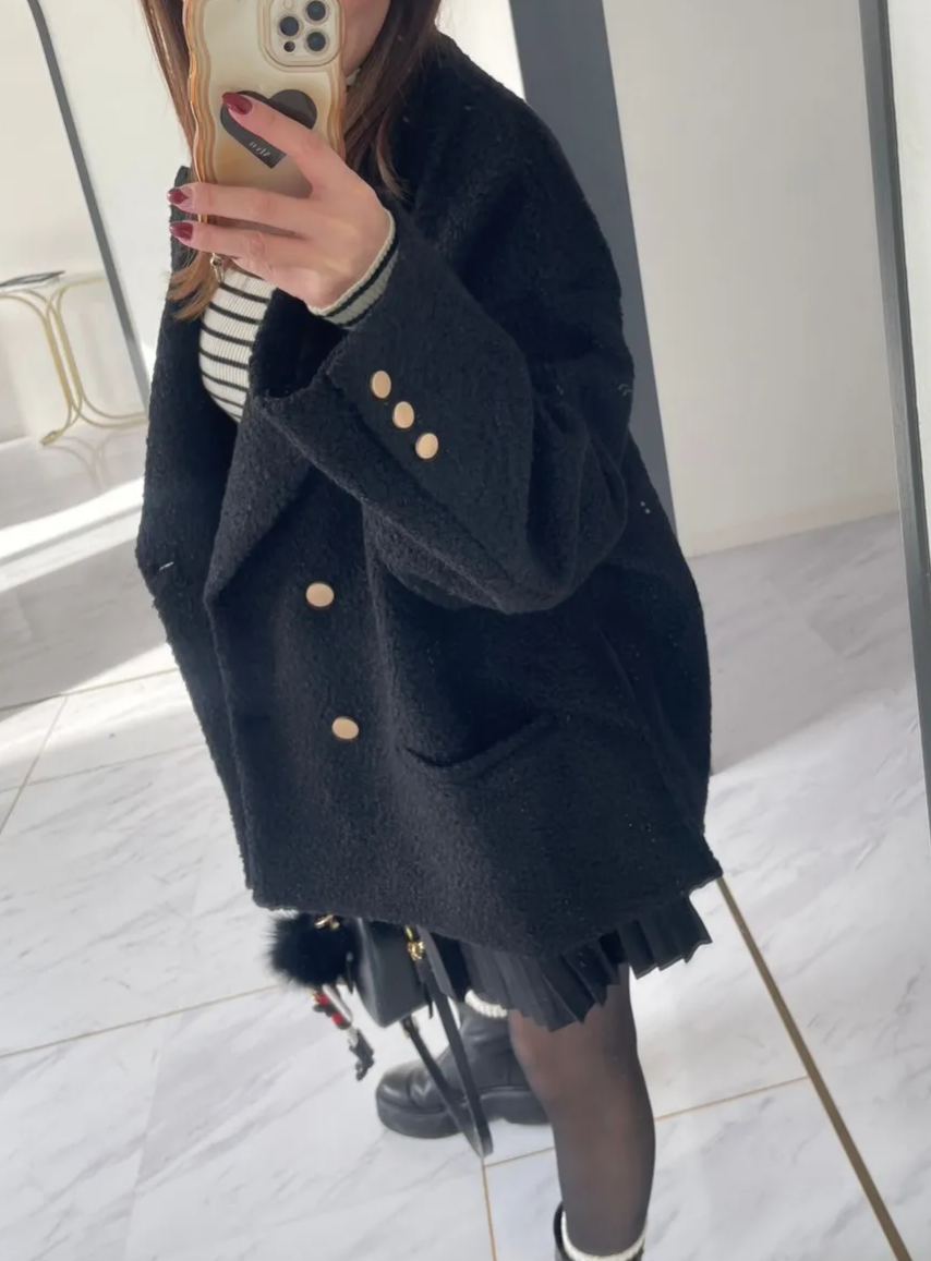 【ブークレー　オーバーサイズジャケットコート(kbm590)】TH