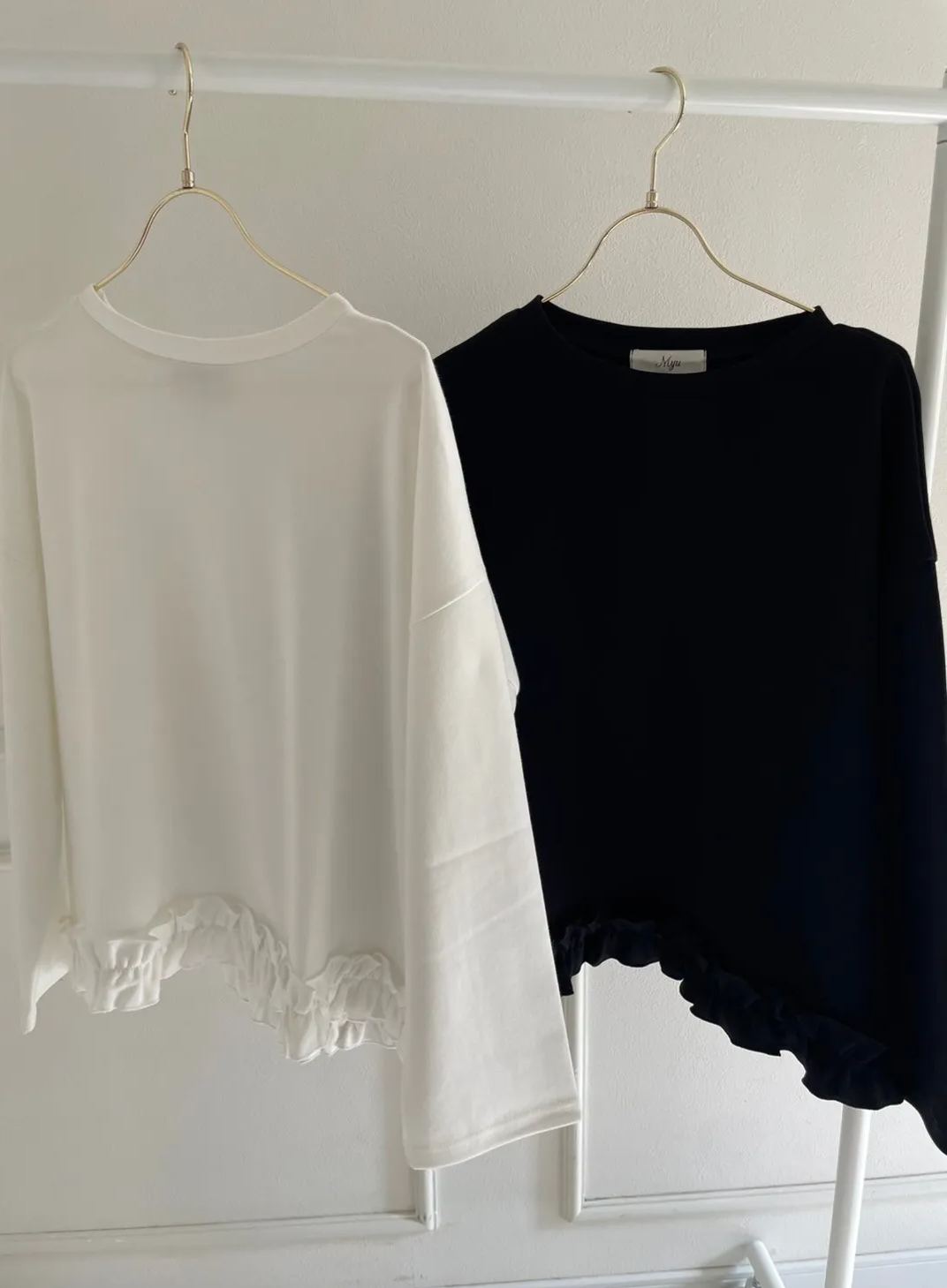 【裾フリルトップス(myu1215)】