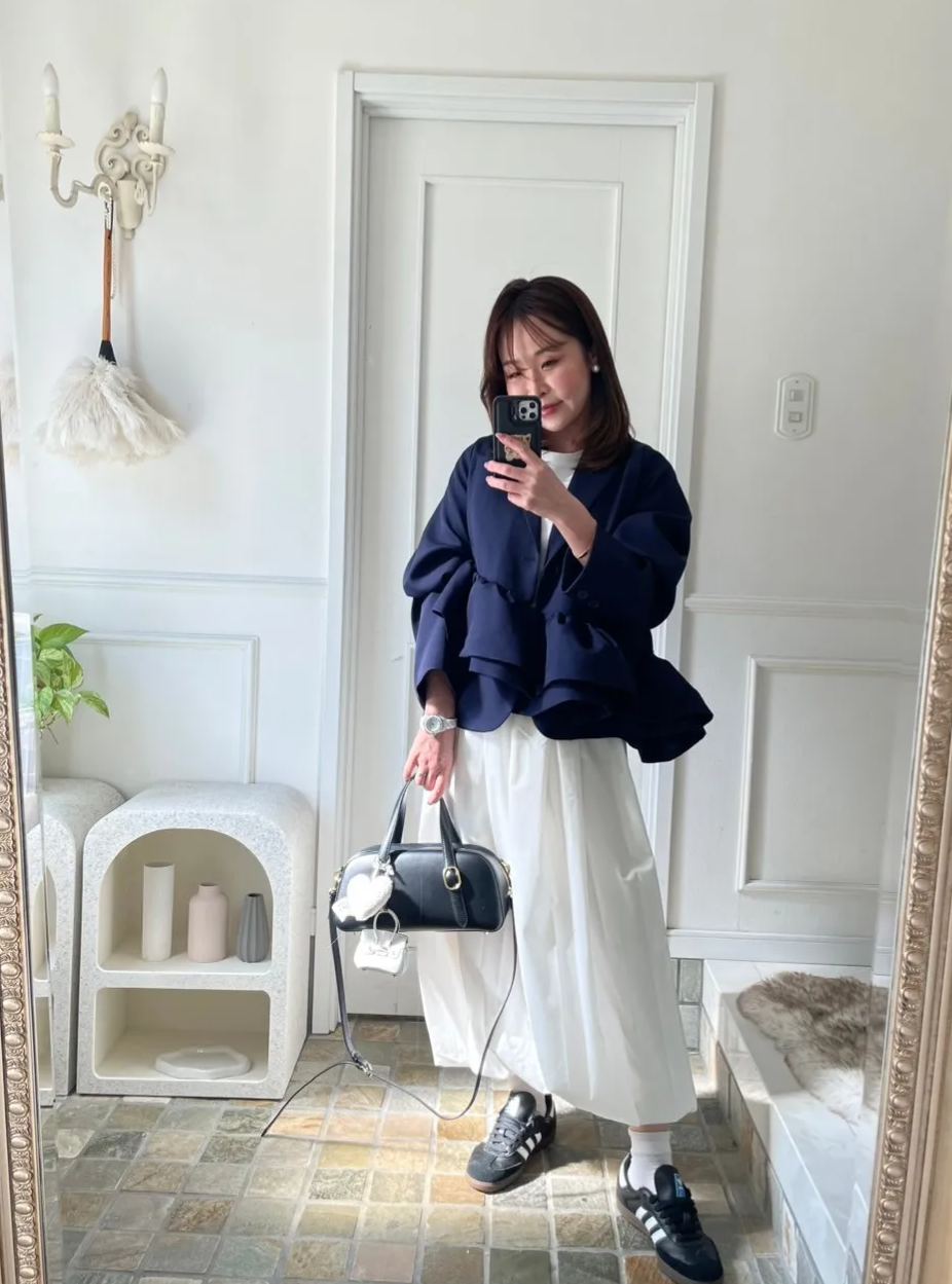 【アシンメトリー　フリルジャケット(kbm613)】メール便OK