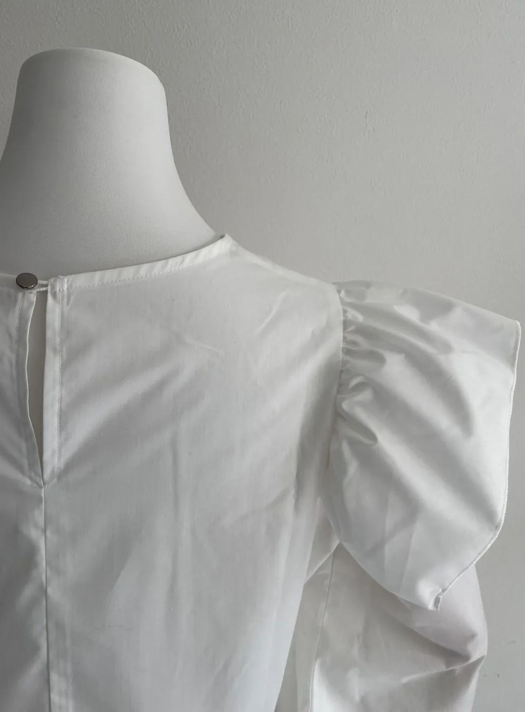 【フリルスリーブ フレアブラウス（sd-J17-0143）】