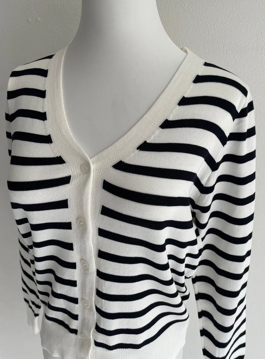 【ボーダーカーディガン(kk2502-1)】