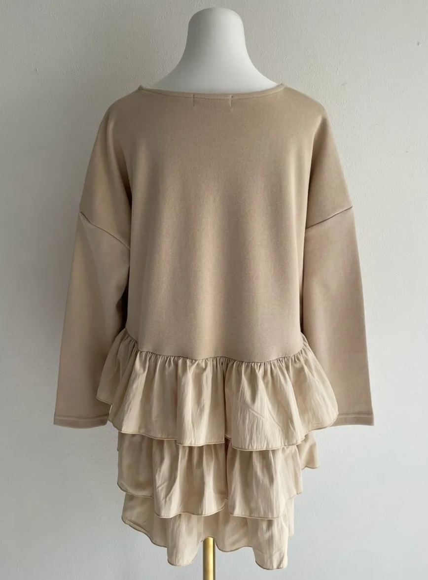 【バックフリルトップス（myu1227）】