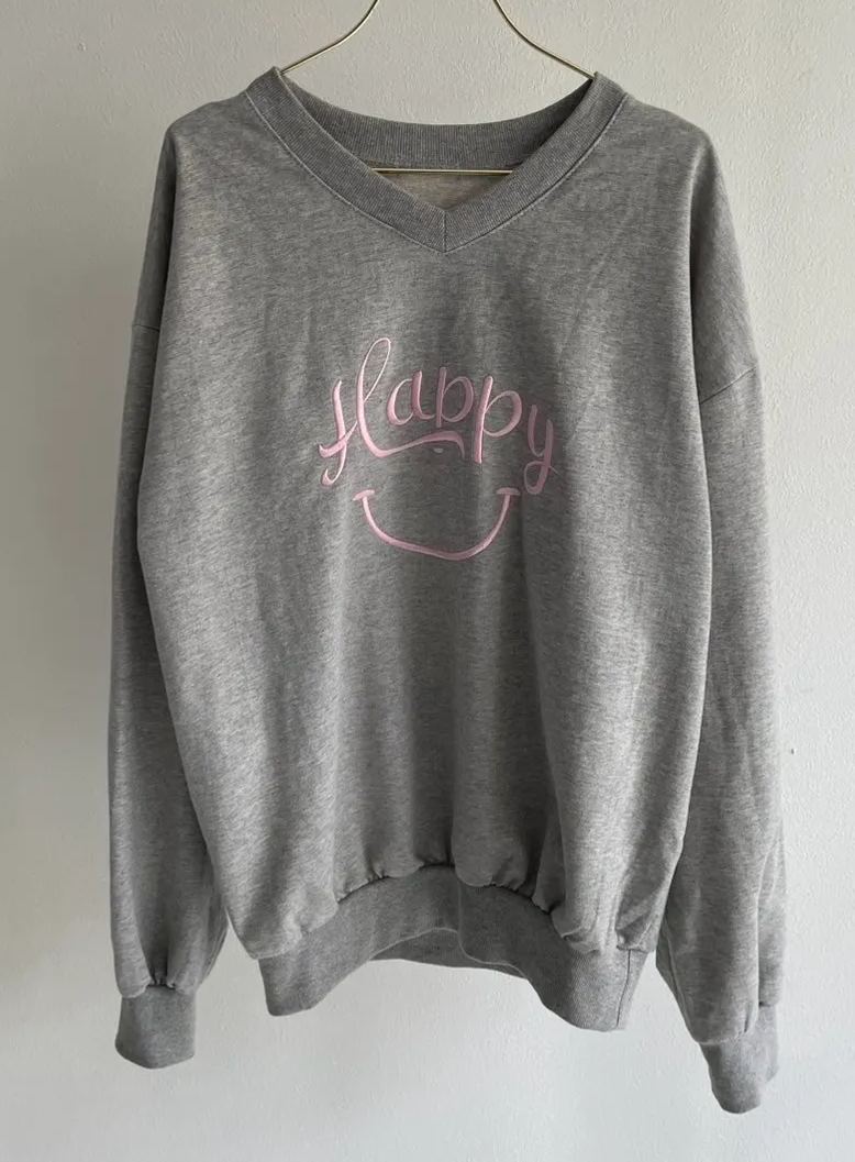 【Happyロゴスウェット（kk2503-a4）】