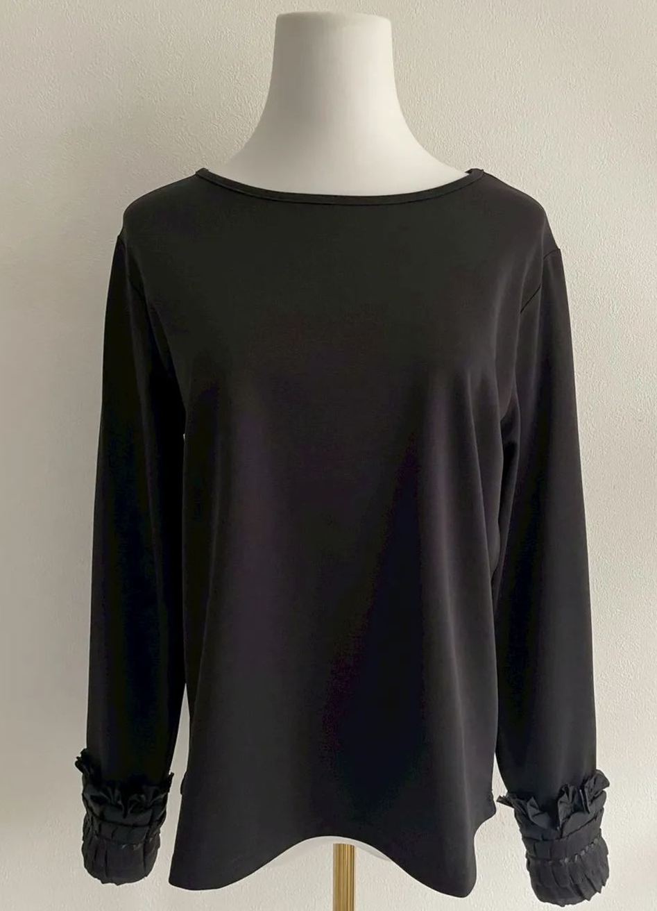 【お袖デザイン長袖TOPS（myu1224）】