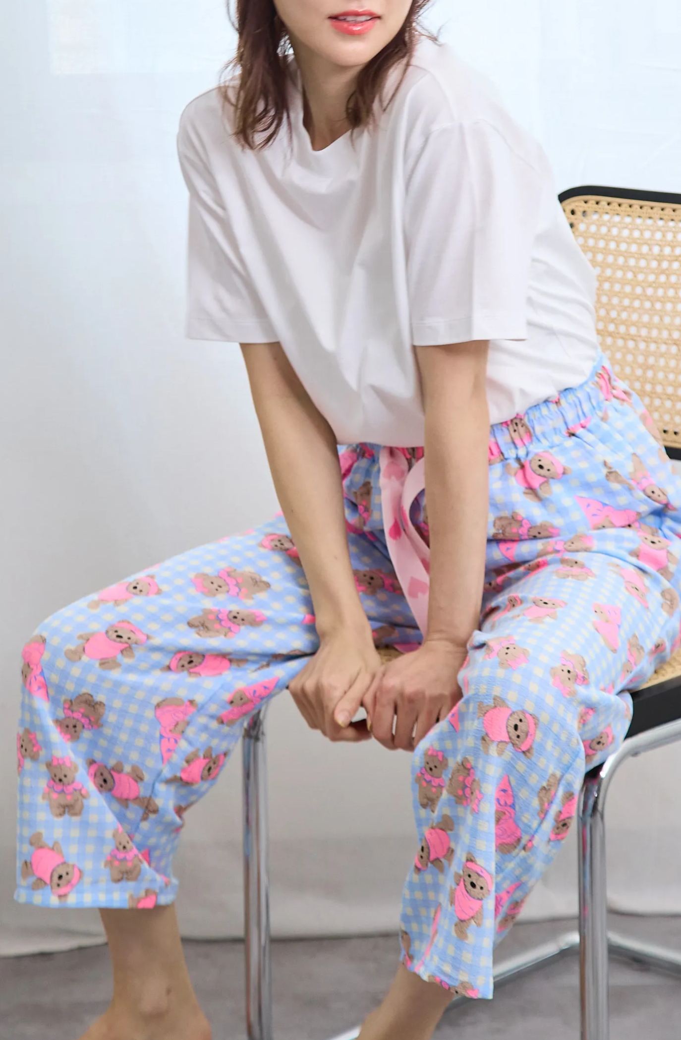 【クマさん柄ルームウェア（kk2503-a9）】