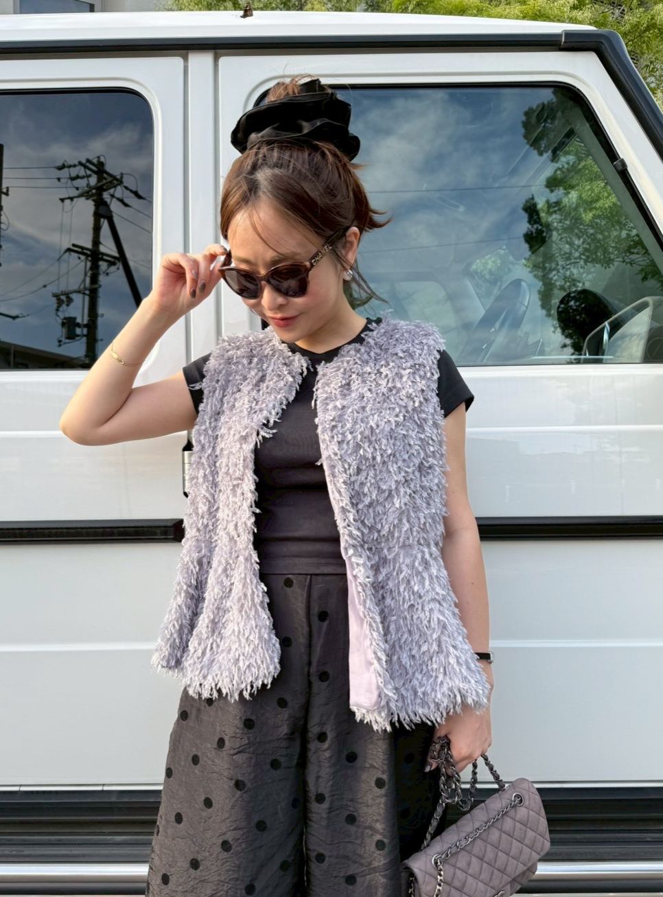 MUKKUペプラムジレ(aj015)