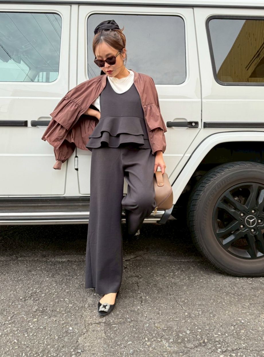 UVカット 接触冷感 軽量フリルジャケット(aj002)