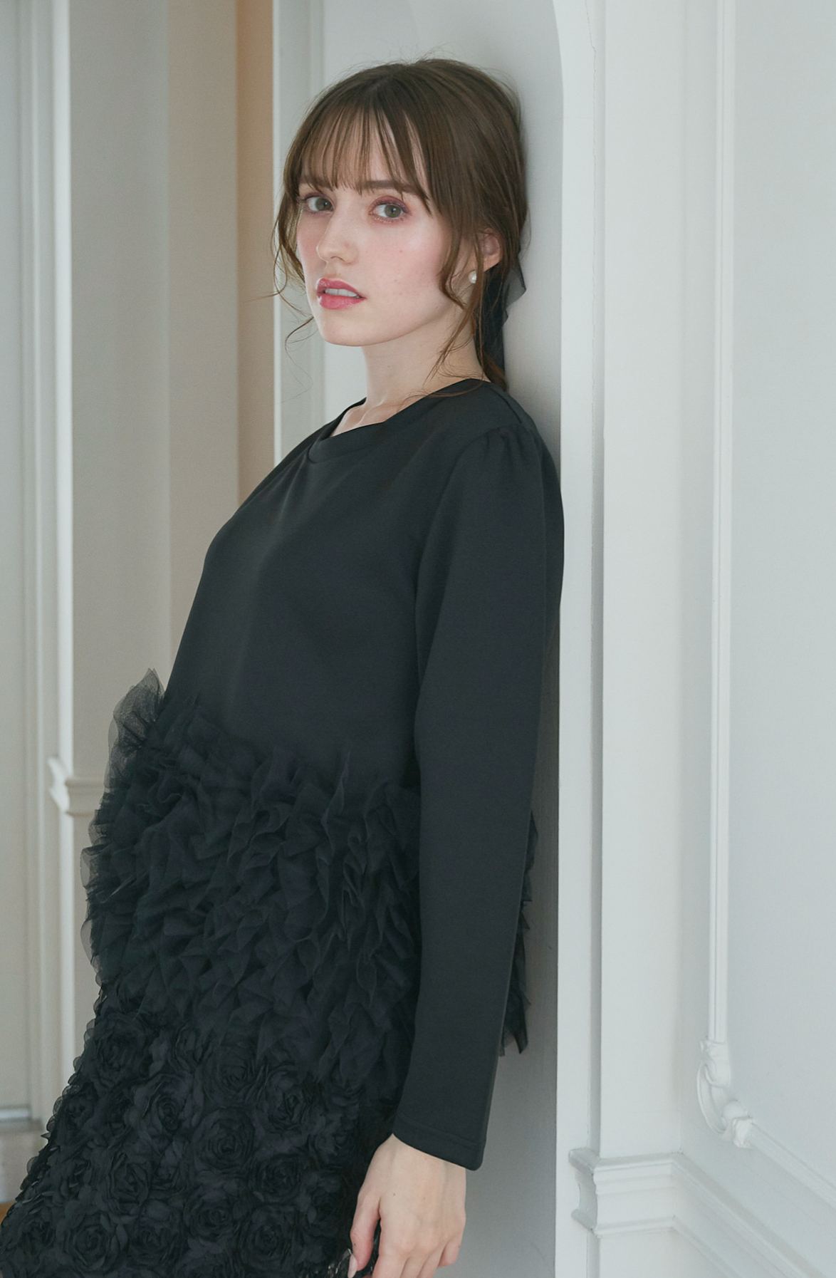 SUSO tulle Tee(ma7-2508)