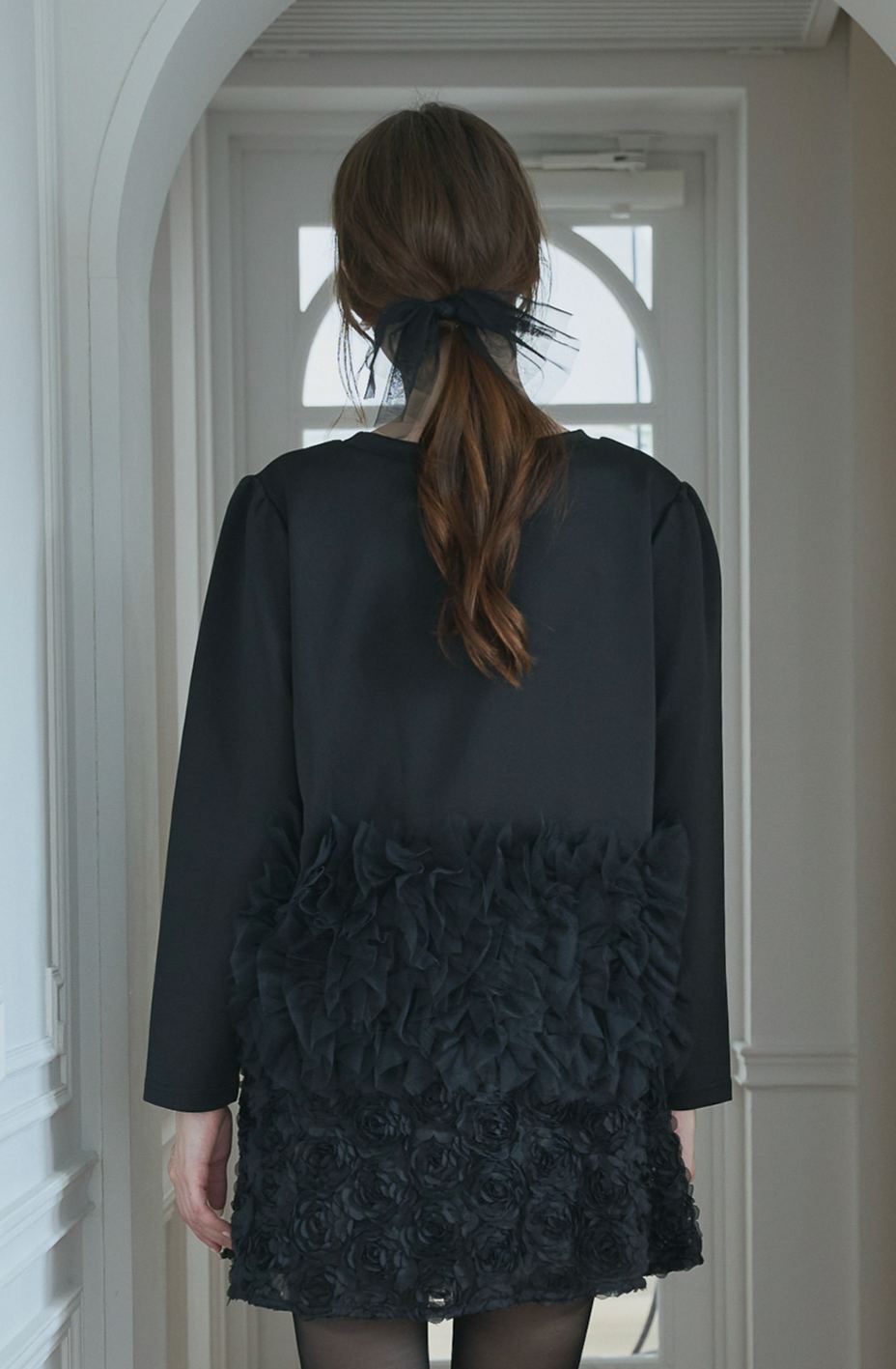 SUSO tulle Tee(ma7-2508)