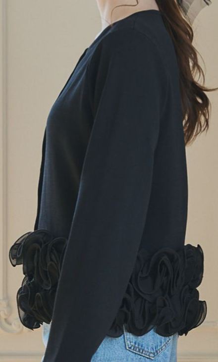 FRILL Frowerニットカーディガン(aj014)TH