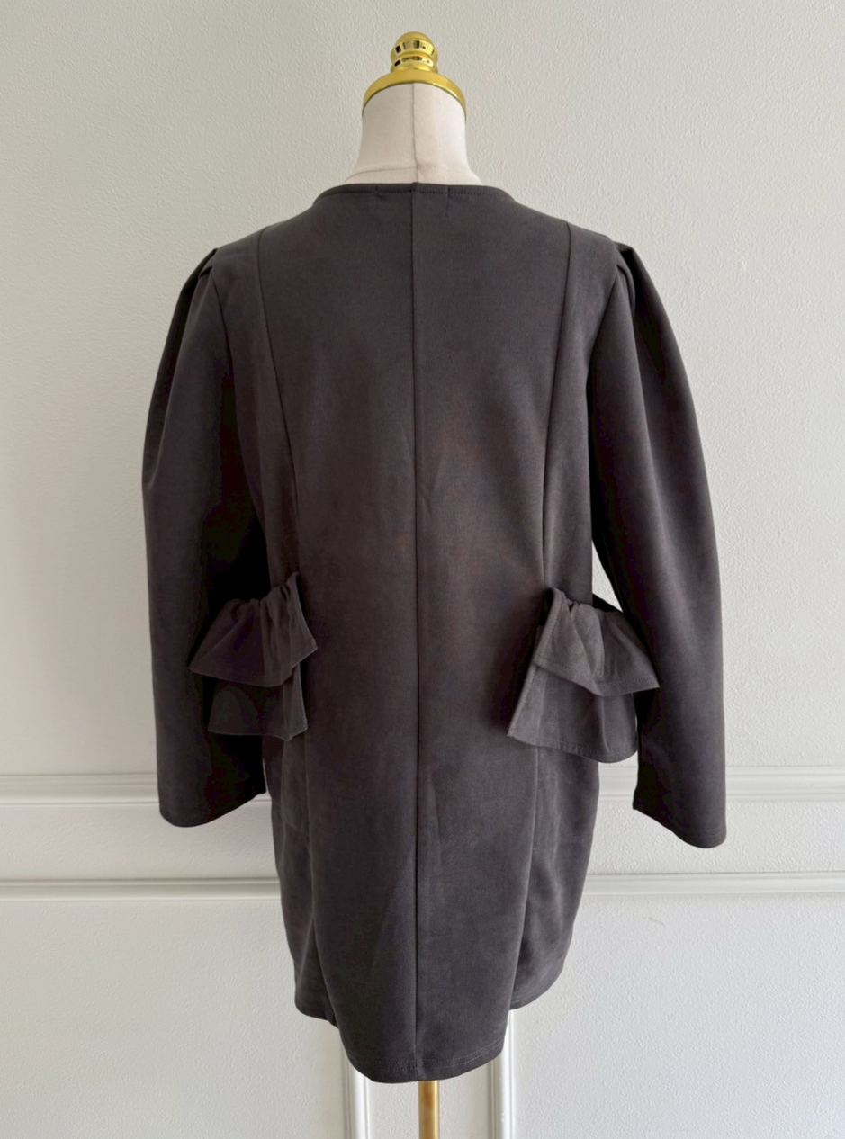 BIG FRILL Pocket One-piece/ミニ丈