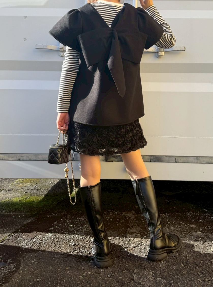 BIG RIBBON パフジレTOPS(ma17-2508)▲ノベルティ対象商品▲