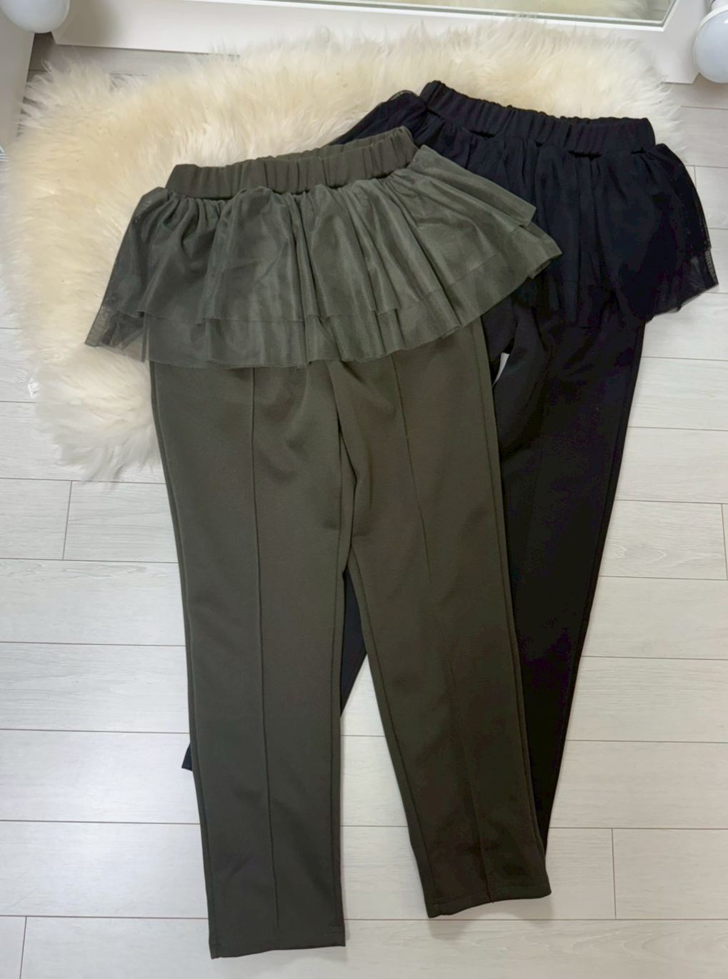 チュールチュチュレイヤードパンツ(ma24-2510)