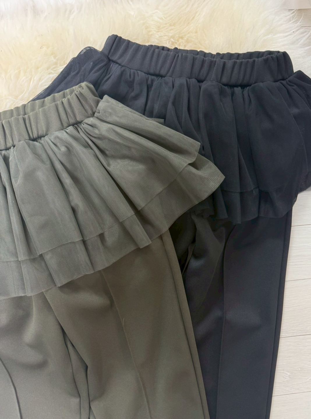 チュールチュチュレイヤードパンツ(ma24-2510)