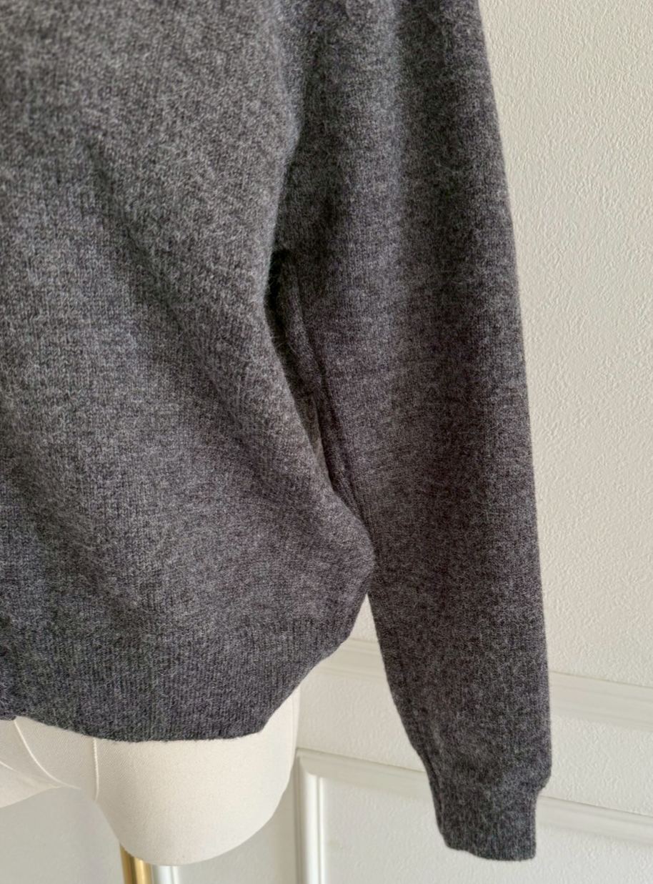 HEARTボタン ニットカーディガン(sp339002)