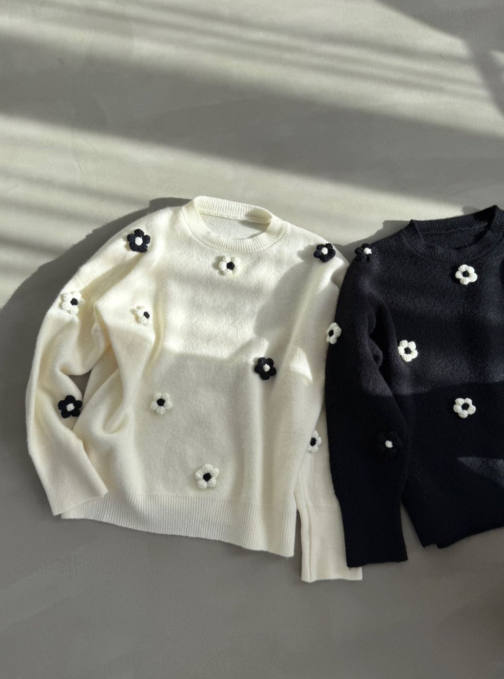 FLOWERニット(kk11002-1)TH ◆ノベルティ対象商品◆