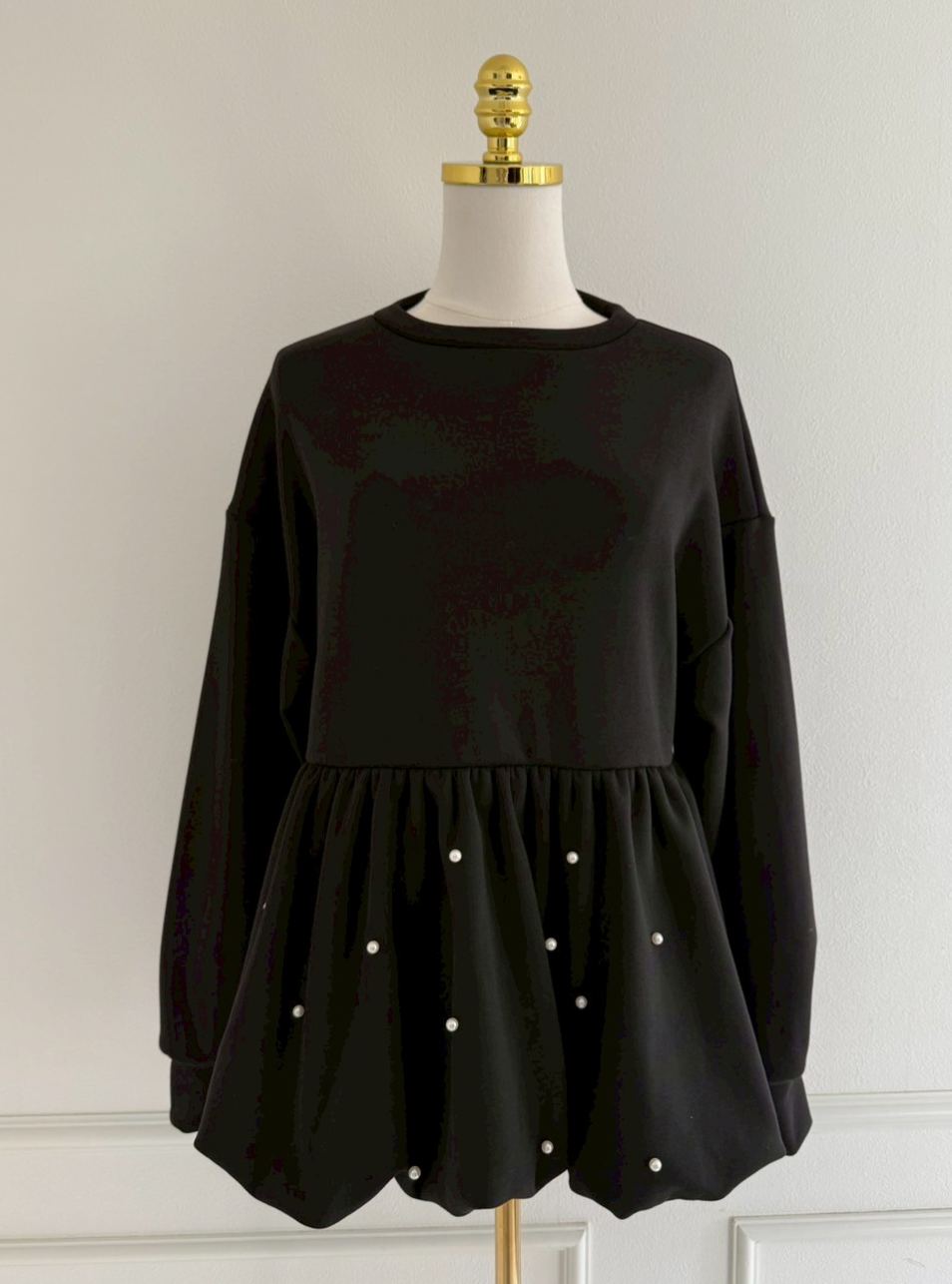 もちふわ裾バルーン 裏起毛バルーンTOPS(ma29-2511)