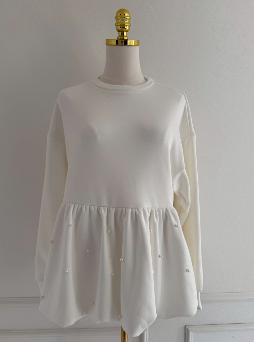 もちふわ裾バルーン 裏起毛バルーンTOPS(ma29-2511)