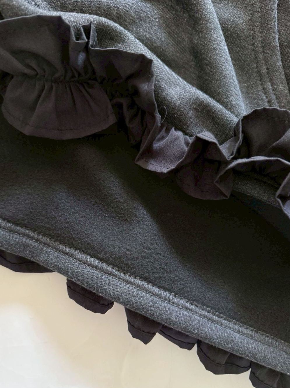 裾フリルオーバーフーディ(aj030)