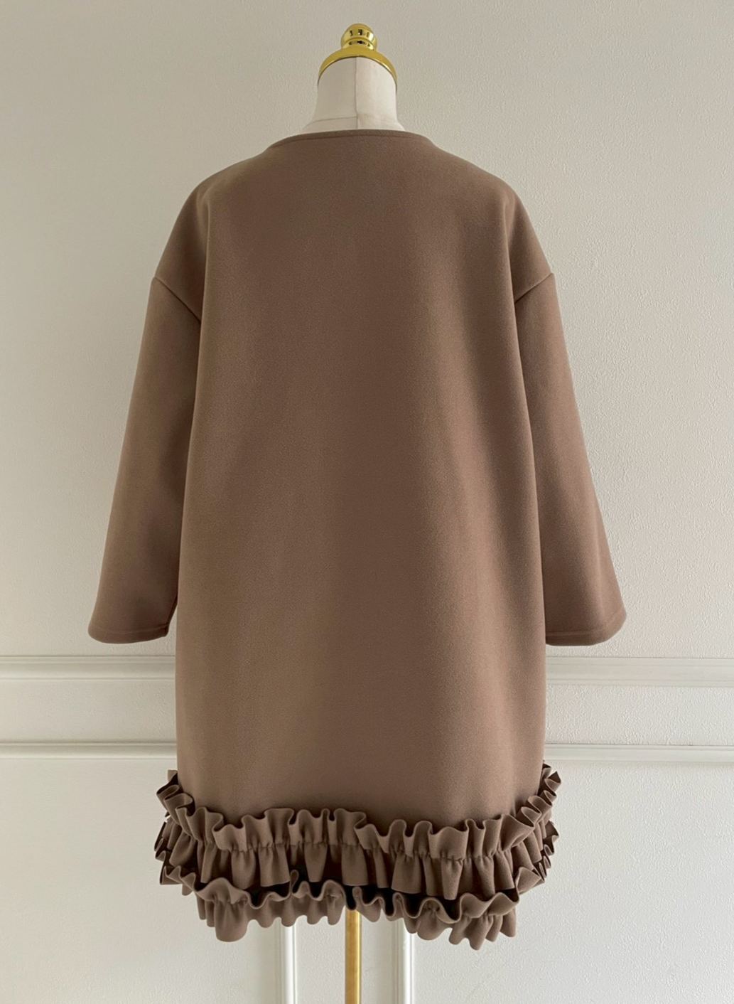 【裾フリルコート(ma23)】TH