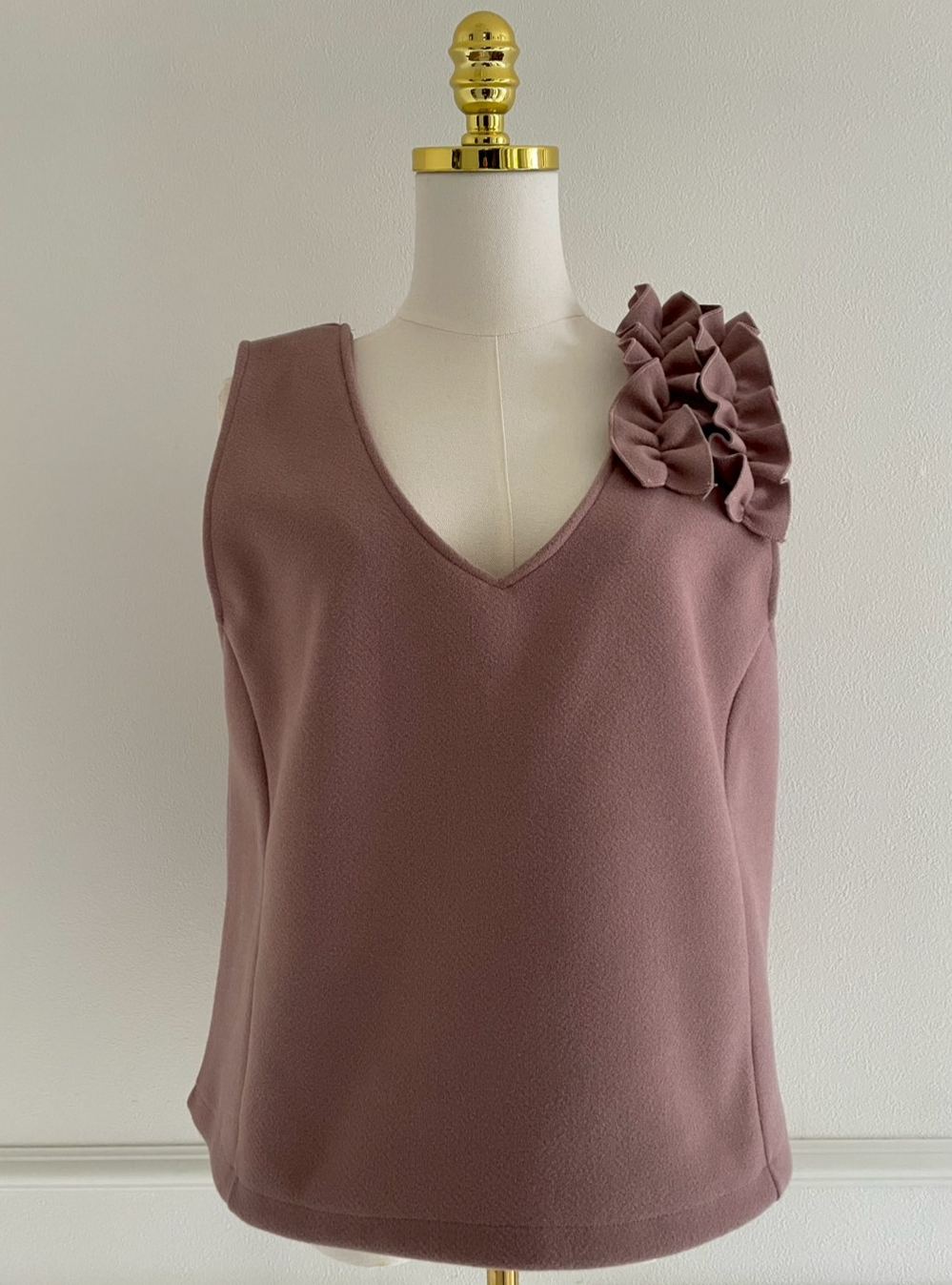 【FLOWERフリル セミAラインジレ(ma28) 】♥ノベルティ対象商品♥