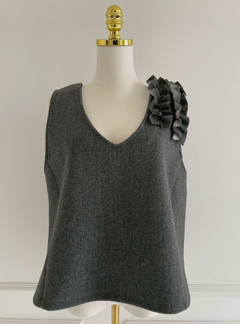 【FLOWERフリル セミAラインジレ(ma28) 】♥ノベルティ対象商品♥