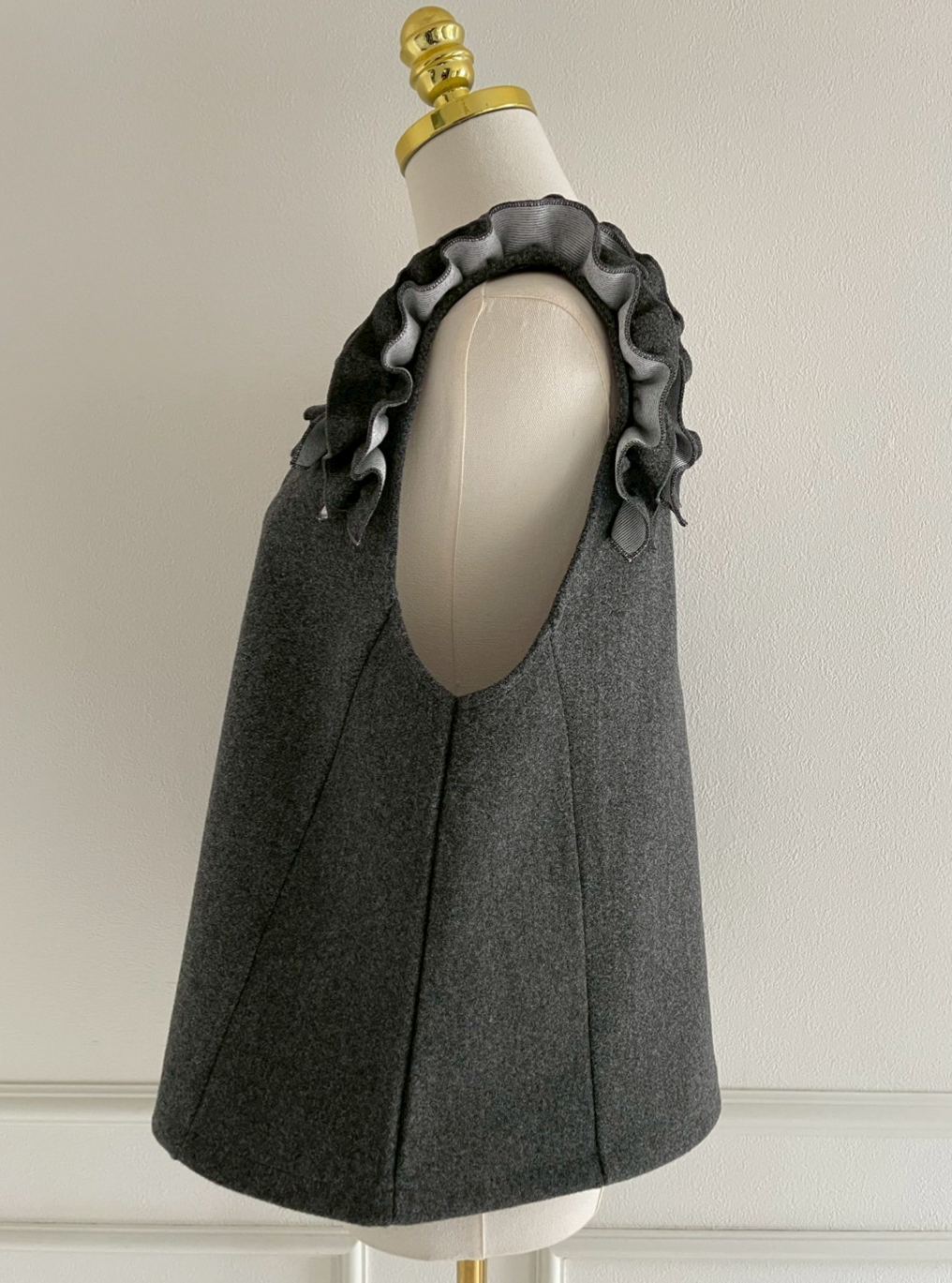 【FLOWERフリル セミAラインジレ(ma28) 】♥ノベルティ対象商品♥