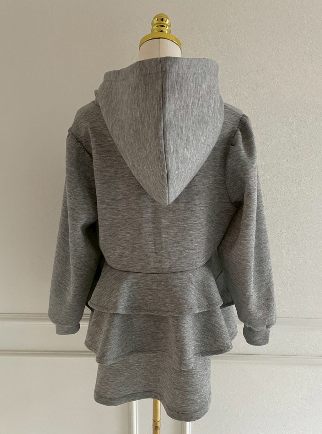 3段フリルフーディーパーカー(ma21)TH ♥ノベルティ対象商品♥