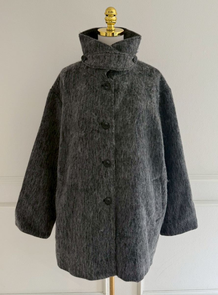 シャギーAライン2wayコート(sd74823)