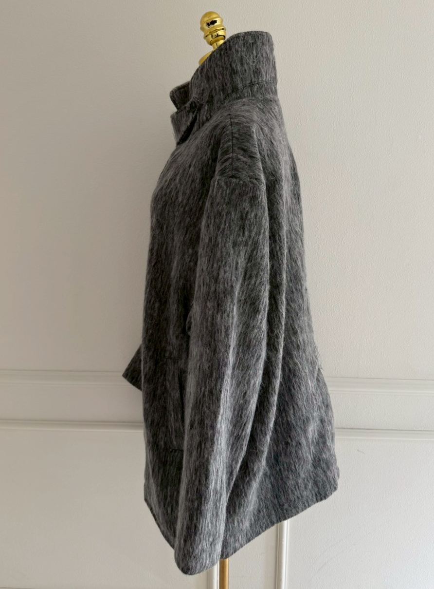 シャギーAライン2wayコート(sd74823)