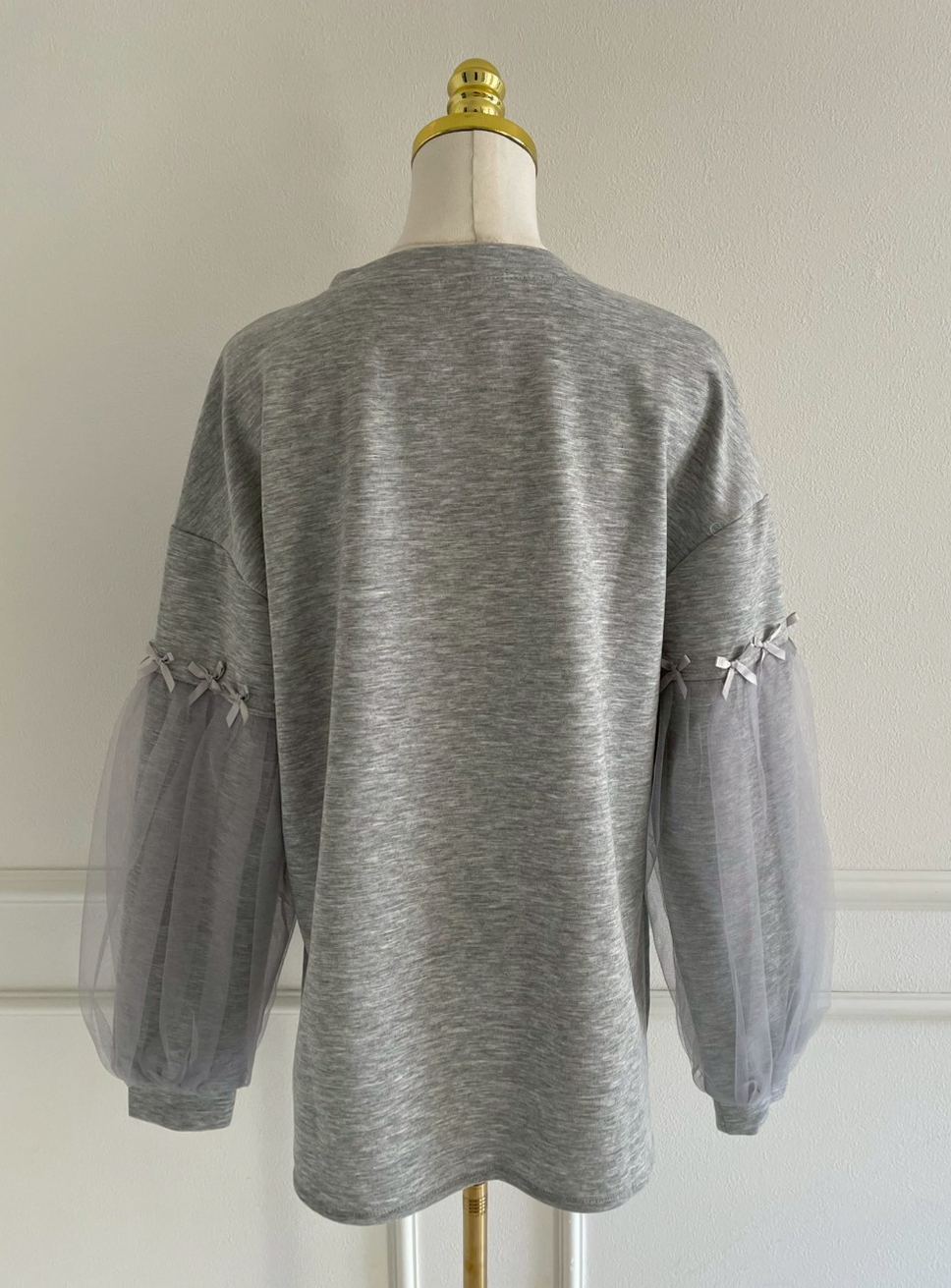 袖リボンチュール オーバートップス(sd6630-33)