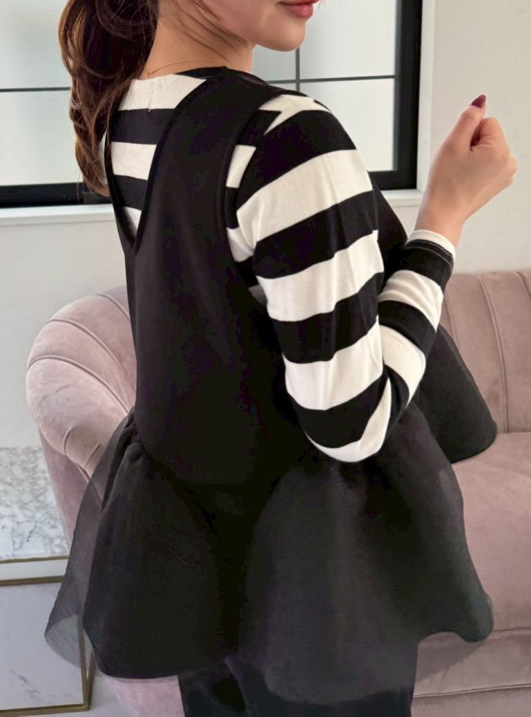 チュールペプラムチュチュジレTOPS(ma101)