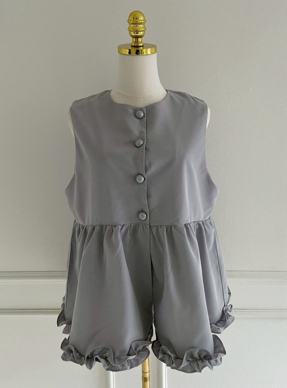 ヘムフリル切替ジレTOPS(sd9040)