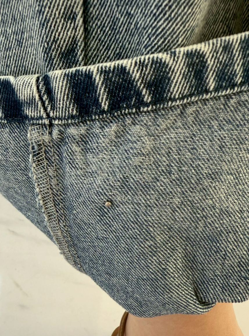 DOTパール ワイドデニムパンツ(sd73923) ♡ノベルティ対象商品♡