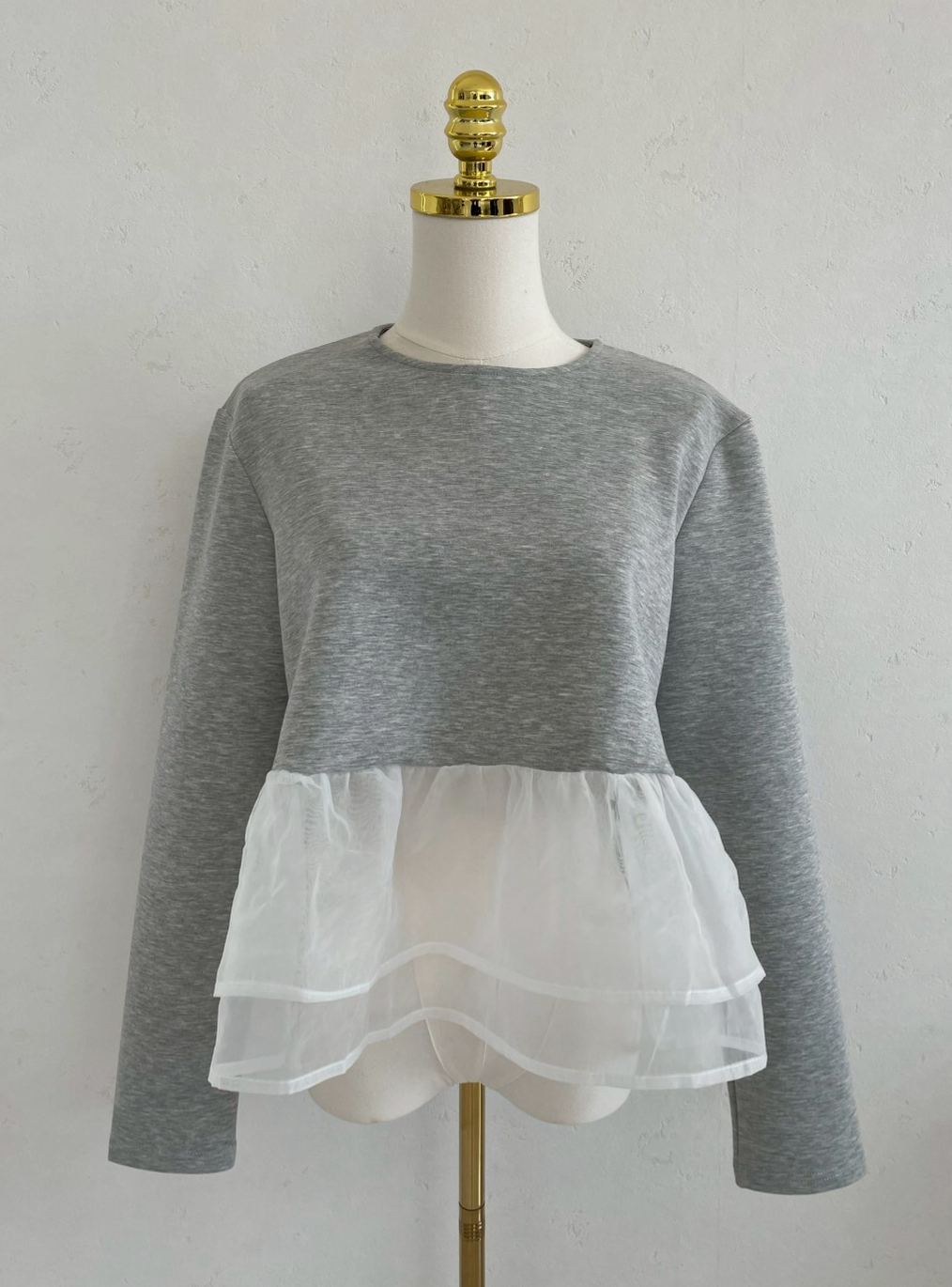 裾シアーニュアンストップス(sz27)