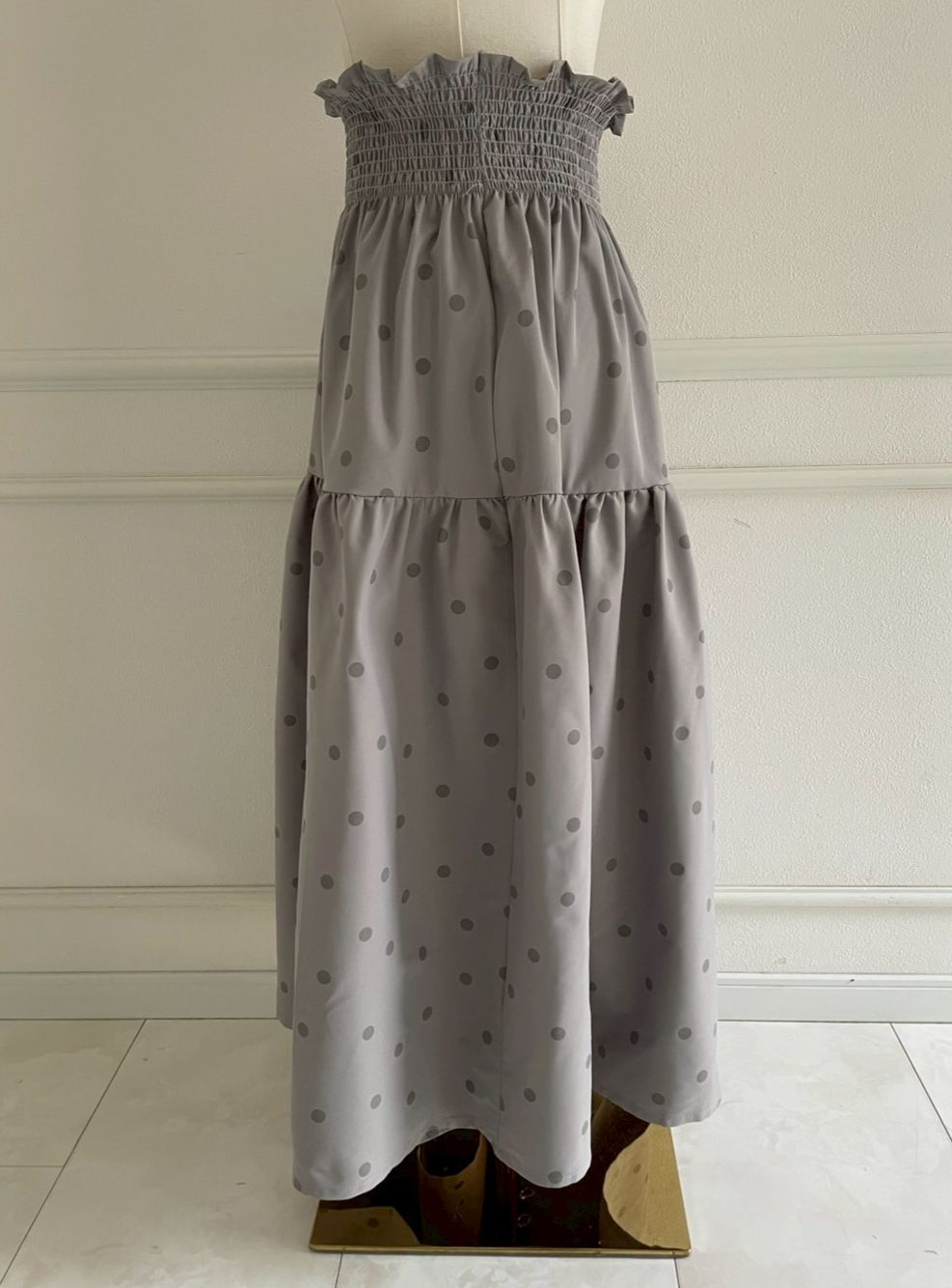 ドットティアードスカート(sd7830)