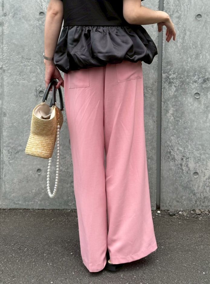 【さらっとエアリーワイドパンツ(kk2505-1-0572)】