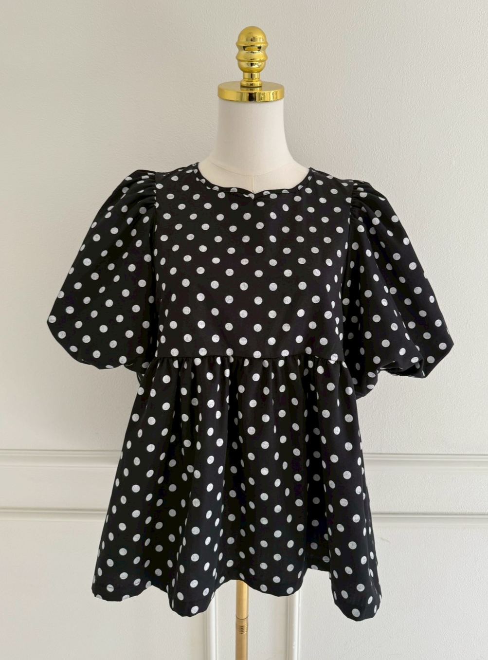 ★3/27New★バルーンスリーブペプラムブラウス(sd2240) ■ノベルティ対象商品■