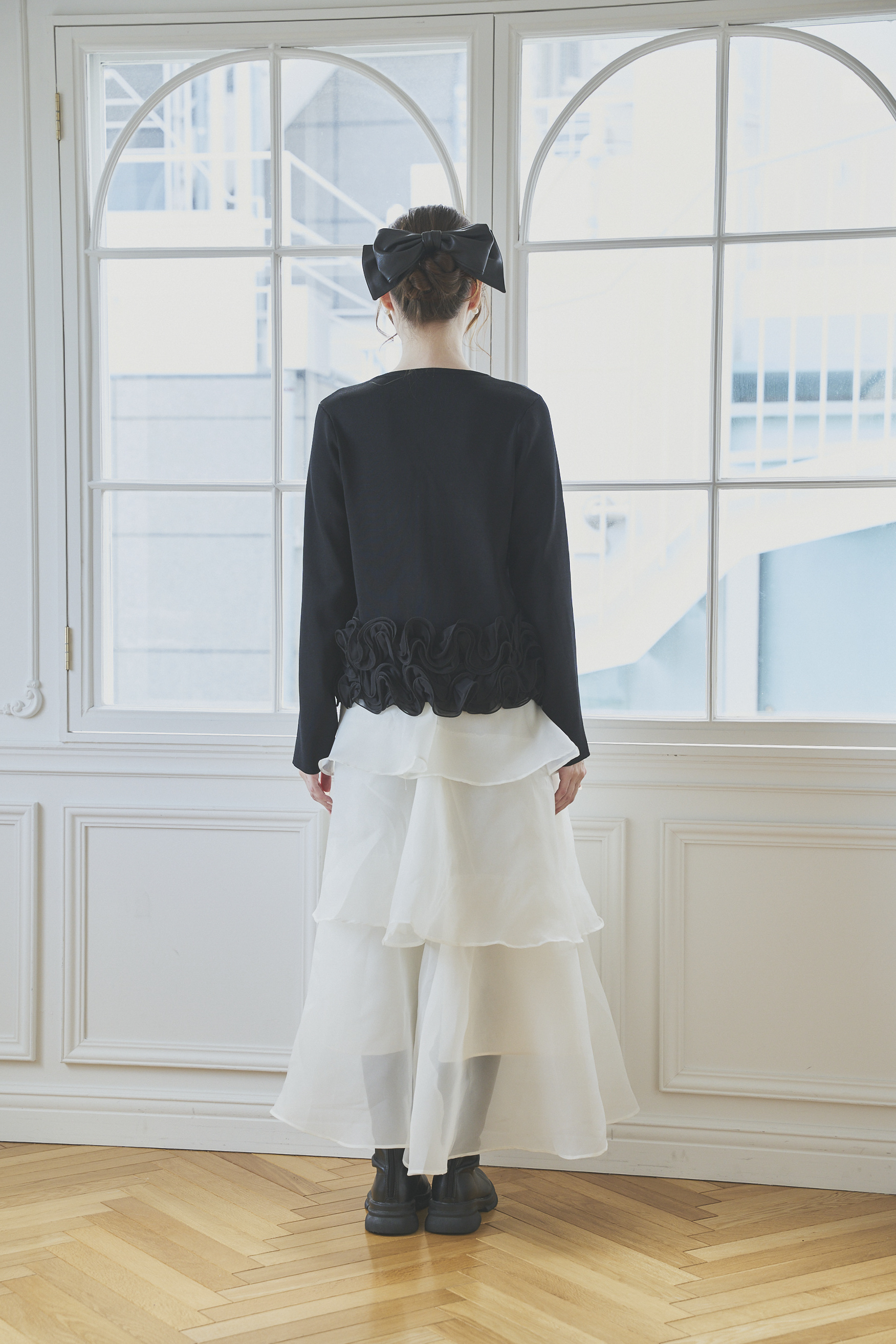 FRILL Frowerニットカーディガン(aj014)TH